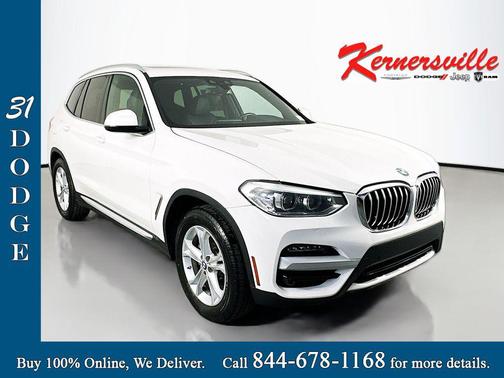 Alpine White 2020 BMW X3 sDrive30i