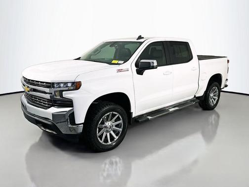 Summit White 2021 Chevrolet Silverado 1500 LT