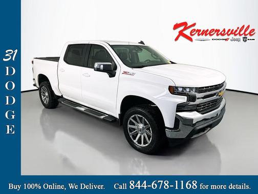 Summit White 2021 Chevrolet Silverado 1500 LT
