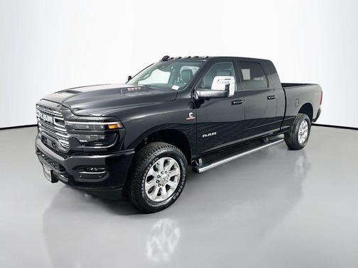 Diamond Black Crystal Pearlcoat 2026 RAM 3500 Laramie Mega Cab 4x4 6'4' Box