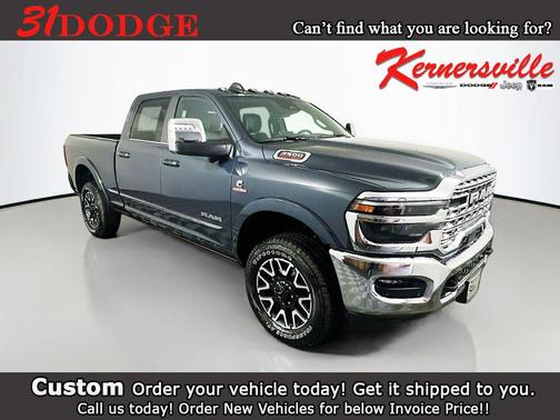 Forged Blue Metallic 2025 RAM 3500 Limited Crew Cab 4x4 6'4' Box