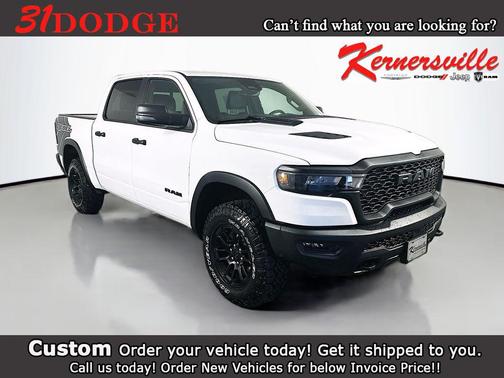 Bright White Clearcoat 2026 RAM 1500 Rebel