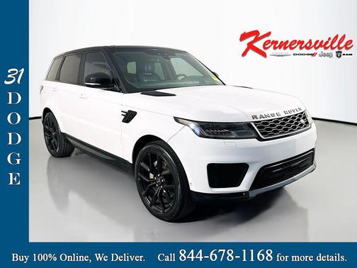 White 2019 Land Rover Range Rover Sport HSE