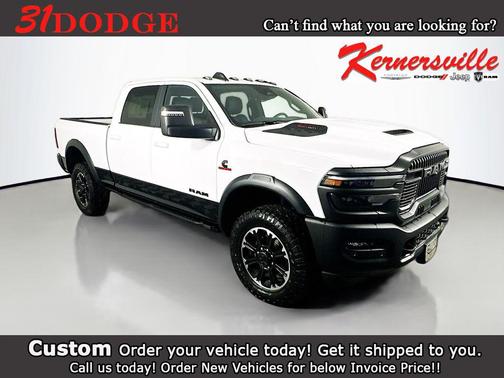 Bright White Clearcoat 2025 RAM 2500 Power Wagon