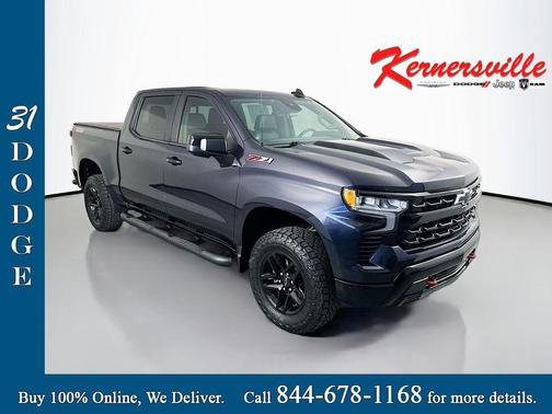 Dark Ash Metallic 2022 Chevrolet Silverado 1500 LT Trail Boss