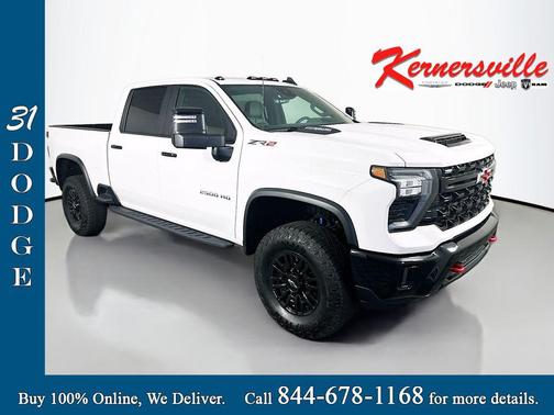 Summit White 2024 Chevrolet Silverado 2500 4WD Crew Cab Standard Bed ZR2