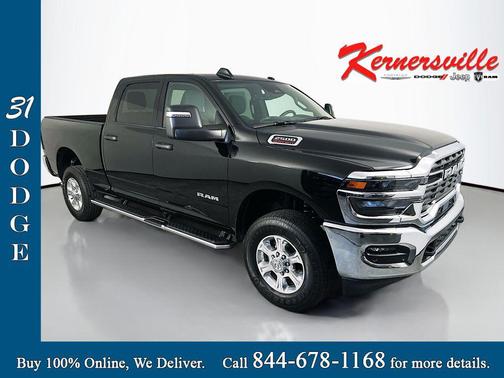 Diamond Black Crystal Pearlcoat 2026 RAM 2500 Big Horn Crew Cab 4x4 6'4' Box