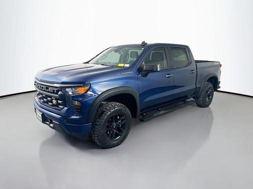 Northsky Blue Metallic 2022 Chevrolet Silverado 1500 Custom