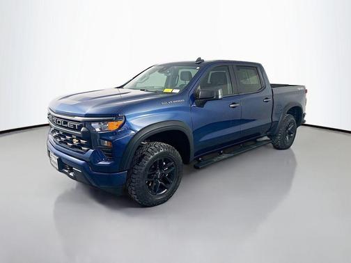 Northsky Blue Metallic 2022 Chevrolet Silverado 1500 Custom