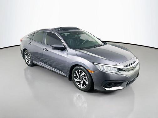 Modern Steel Metallic 2016 Honda Civic EX