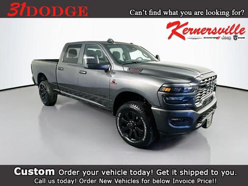 Granite Crystal Metallic Clearcoat 2026 RAM 2500 Big Horn Crew Cab 4x4 6'4' Box