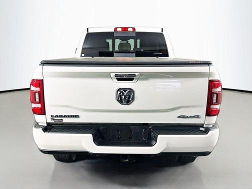 Pearl White 2022 RAM 2500 Laramie Mega Cab 4x4 6'4' Box