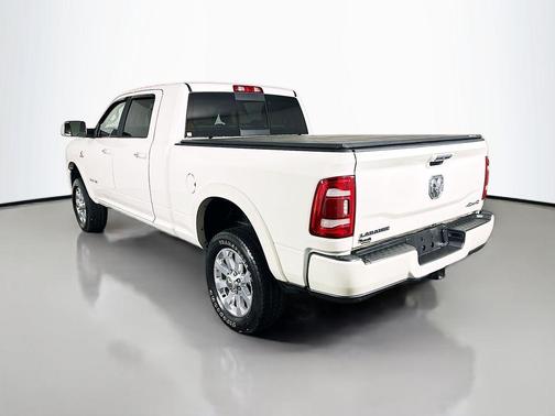 Pearl White 2022 RAM 2500 Laramie Mega Cab 4x4 6'4' Box