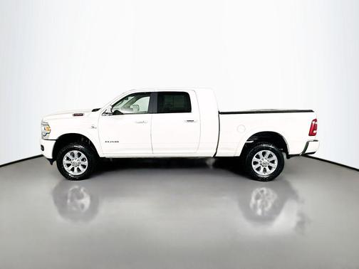 Pearl White 2022 RAM 2500 Laramie Mega Cab 4x4 6'4' Box