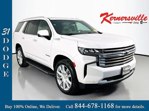 Iridescent Pearl Tricoat 2021 Chevrolet Tahoe 4WD High Country