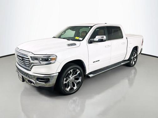 Ivory White Tri-Coat Pearlcoat 2024 RAM 1500 Longhorn