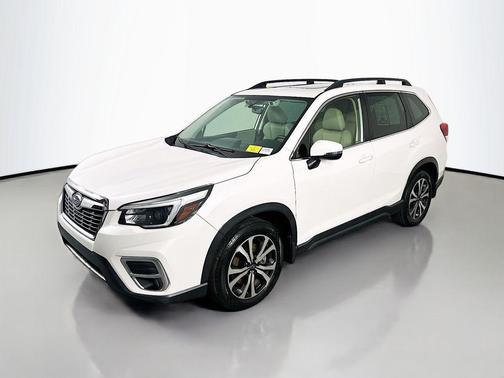 Crystal White Pearl 2021 Subaru Forester Limited