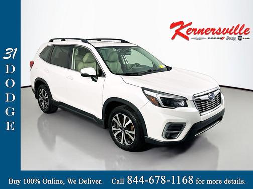 Crystal White Pearl 2021 Subaru Forester Limited