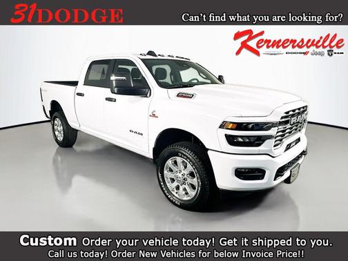 Bright White Clearcoat 2026 RAM 2500 Big Horn
