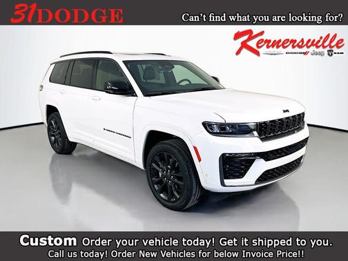 Bright White Clearcoat 2026 Jeep Grand Cherokee L Limited