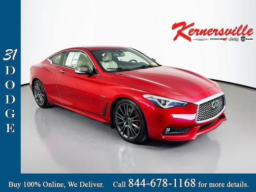 Dynamic Sunstone Red 2017 INFINITI Q60 3.0t Red Sport 400