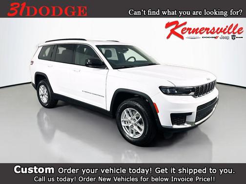 Bright White Clearcoat 2026 Jeep Grand Cherokee L Laredo