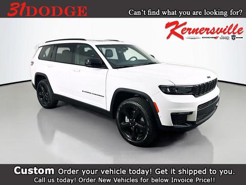 Bright White Clearcoat 2025 Jeep Grand Cherokee L Limited