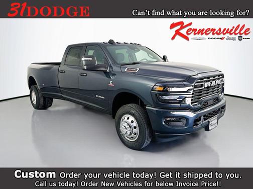 Forged Blue Metallic 2026 RAM 3500 Big Horn Crew Cab 4x4 8' Box