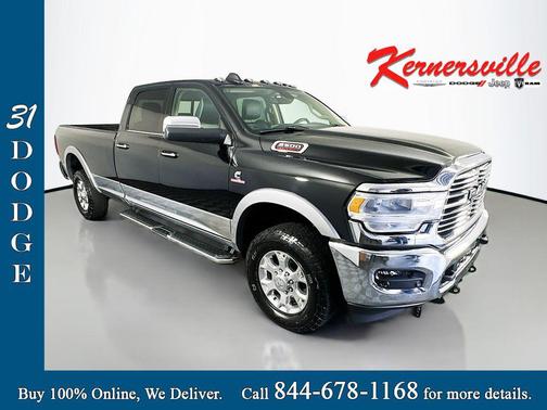 Diamond Black Crystal Pearlcoat 2022 RAM 2500 Laramie Crew Cab 4x4 8' Box