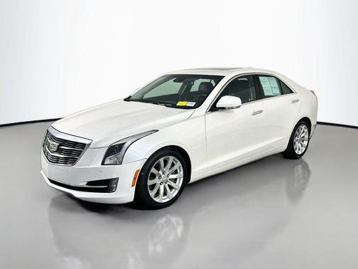 Crystal White Tricoat 2018 Cadillac ATS 3.6L Premium Luxury
