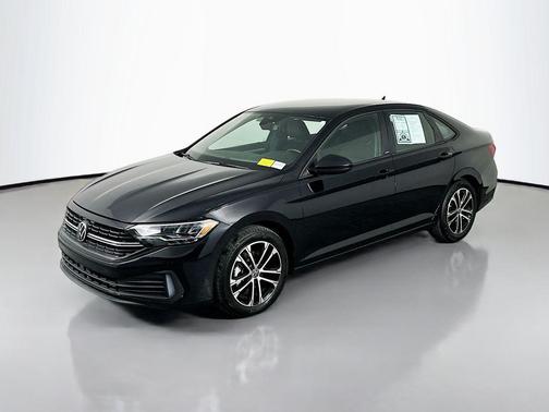 Deep Black 2023 Volkswagen Jetta 1.5T Sport