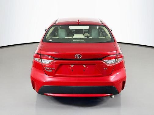 Barcelona Red Metallic 2021 Toyota Corolla LE