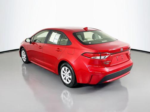 Barcelona Red Metallic 2021 Toyota Corolla LE