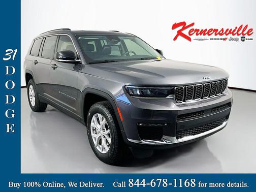 Baltic Gray Metallic Clearcoat 2023 Jeep Grand Cherokee L Limited