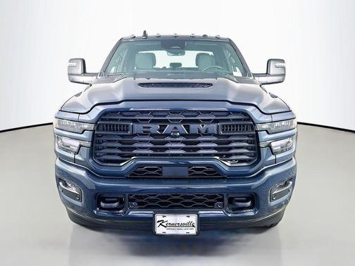 Forged Blue Metallic 2026 RAM 2500 Black Express Crew Cab 4x4 6'4' Box