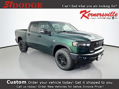 Serrano Green Metallic 2026 RAM 1500 Rebel