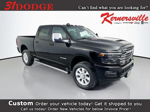 Diamond Black Crystal Pearlcoat 2026 RAM 2500 Laramie Crew Cab 4x4 6'4' Box