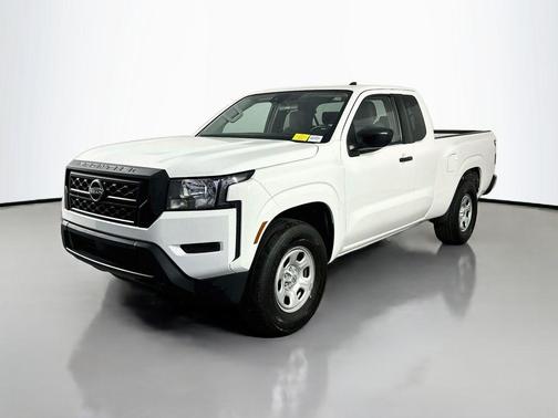 Glacier White 2022 Nissan Frontier S