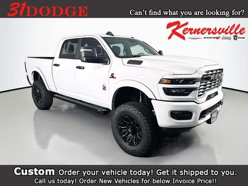 Bright White Clearcoat 2026 RAM 2500 Big Horn Crew Cab 4x4 6'4' Box