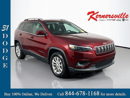 Velvet Red Pearlcoat 2019 Jeep Cherokee Latitude