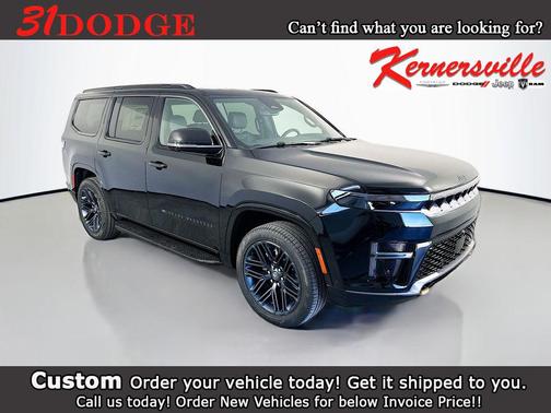 High Gloss Black 2026 Jeep Grand Wagoneer 4x4