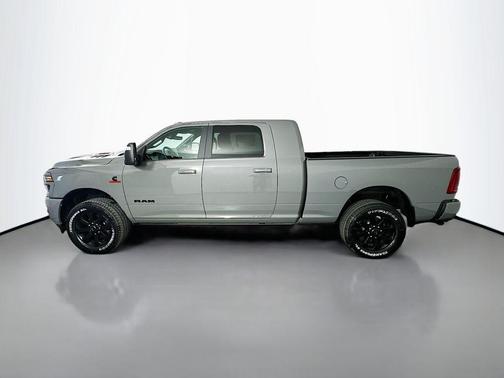 Ceramic Gray Clearcoat 2026 RAM 3500 Laramie Mega Cab 4x4 6'4' Box