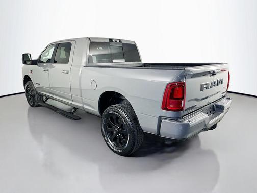 Ceramic Gray Clearcoat 2026 RAM 3500 Laramie Mega Cab 4x4 6'4' Box