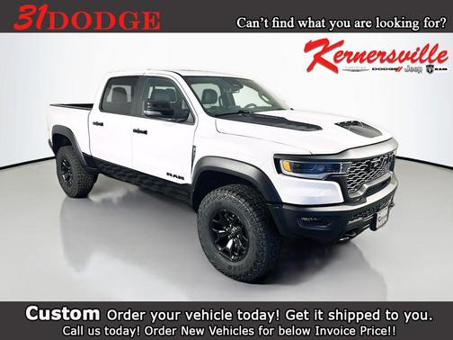 Bright White Clearcoat 2026 RAM 1500 RHO Crew Cab 4x4 5'7' Box