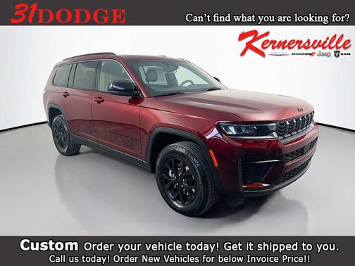 Velvet Red Pearlcoat 2026 Jeep Grand Cherokee L Altitude