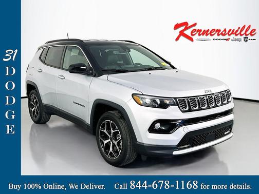 Silver Zynith Metallic Clearcoat 2025 Jeep Compass Limited