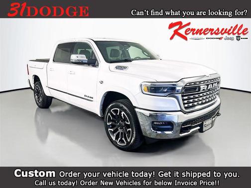Ivory White Tri-Coat Pearlcoat 2026 RAM 1500 Limited