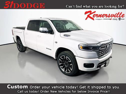 Ivory White Tri-Coat Pearlcoat 2026 RAM 1500 Longhorn