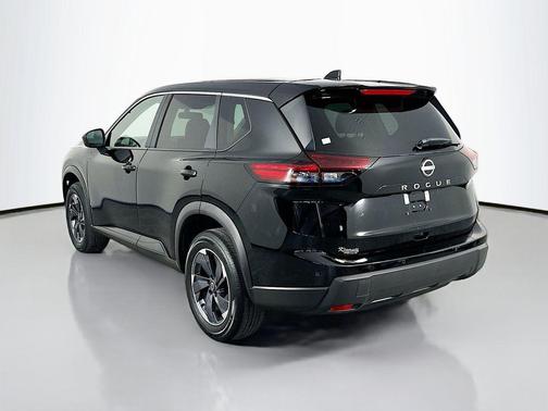 Super Black 2025 Nissan Rogue SV