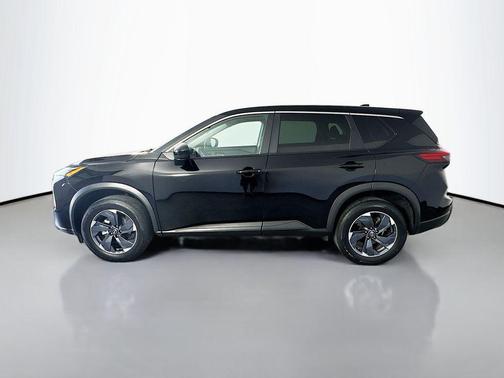 Super Black 2025 Nissan Rogue SV